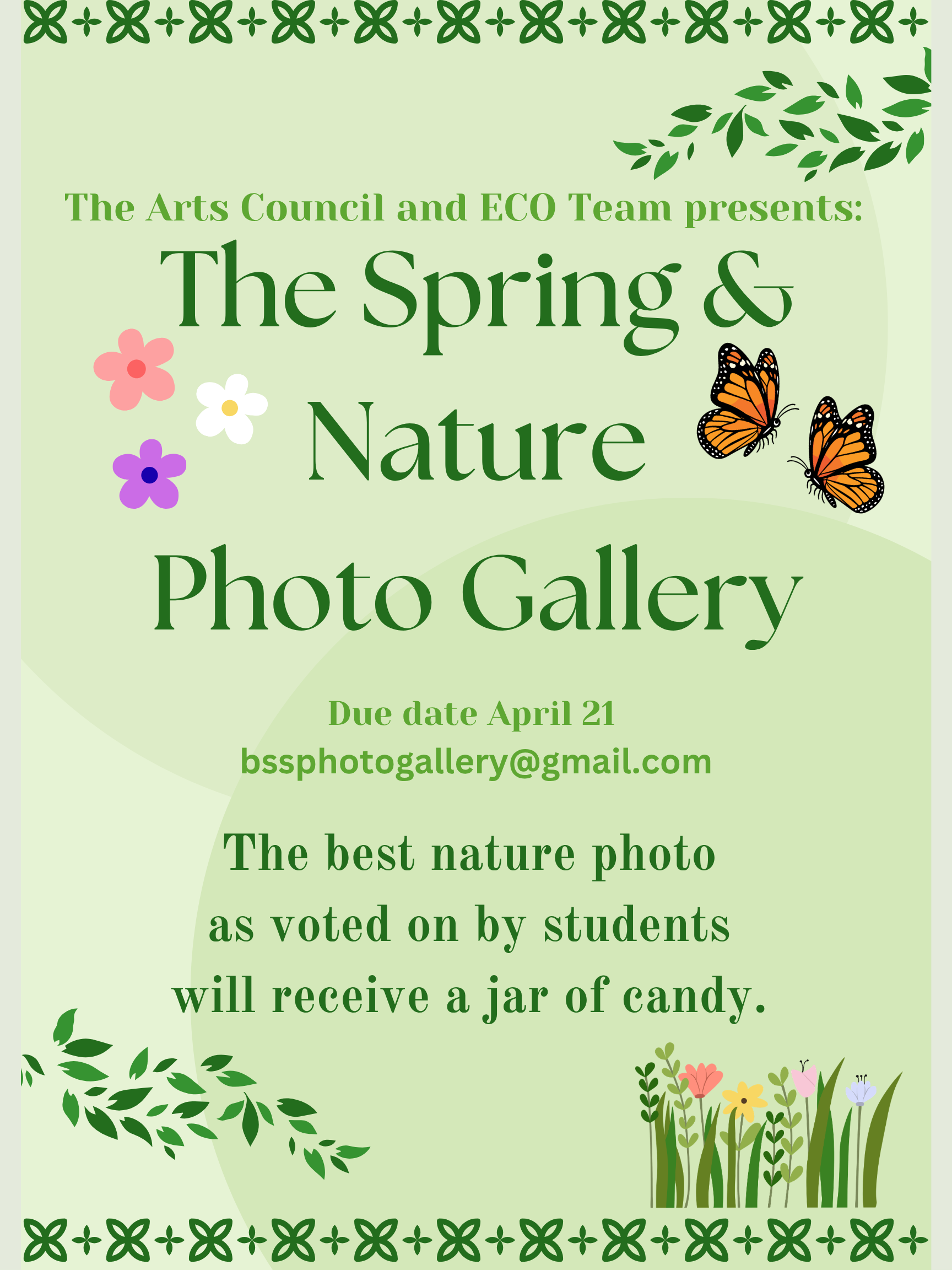 The Arts Council and ECO Team present