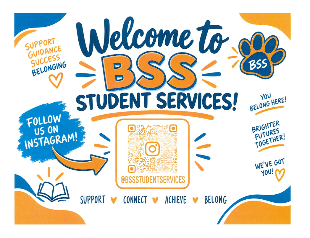 BSS Student Services Instagram
