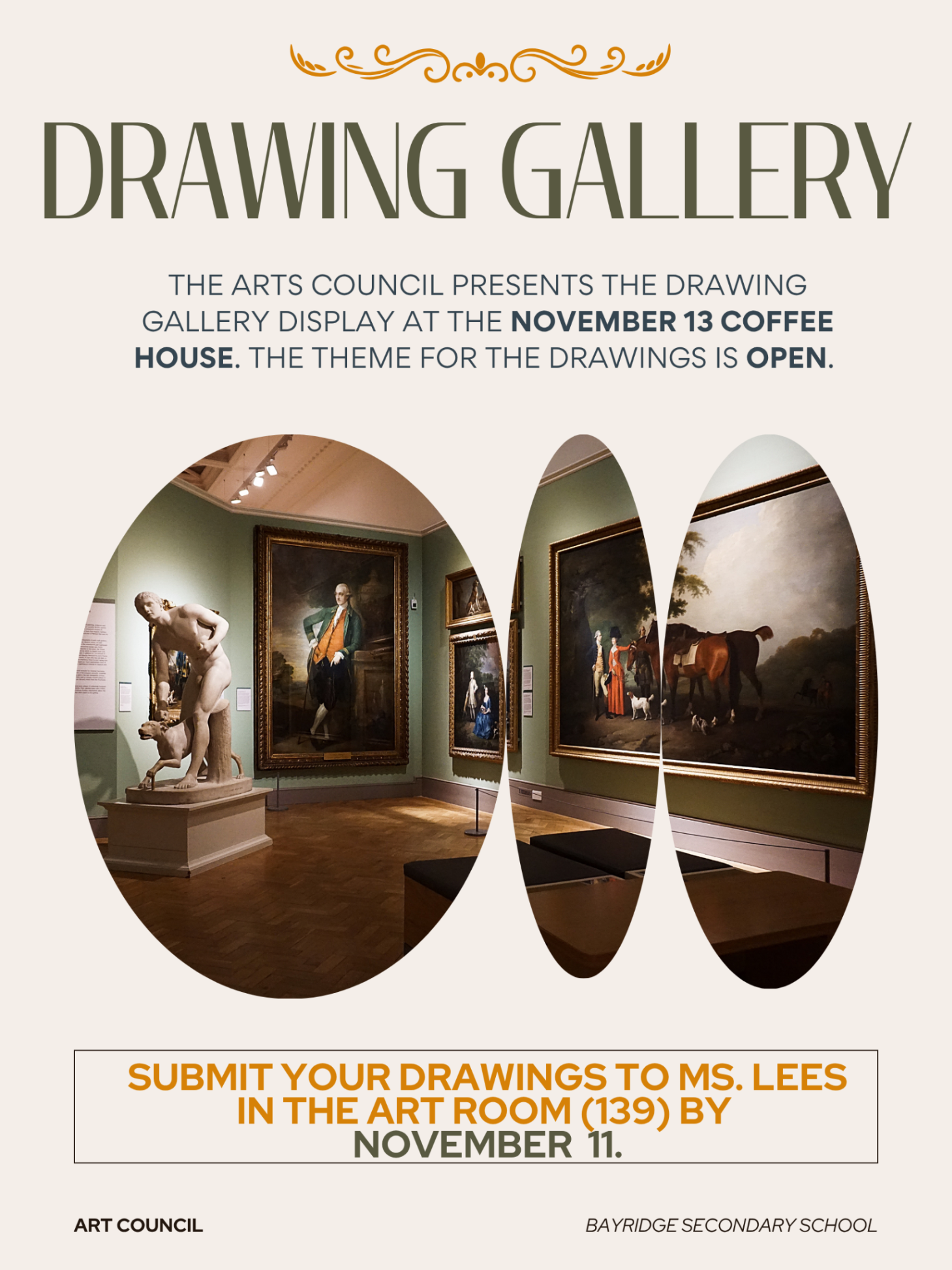 Drawing Gallery Poster